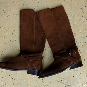 J Crew Suede Riding Boots Size 7